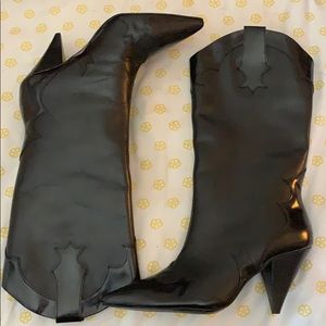 Mango Heeled Cowboy Boots